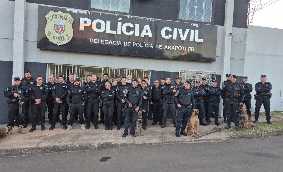 PCPR e GMSP realizam operação contra tráfico de drogas em Arapoti