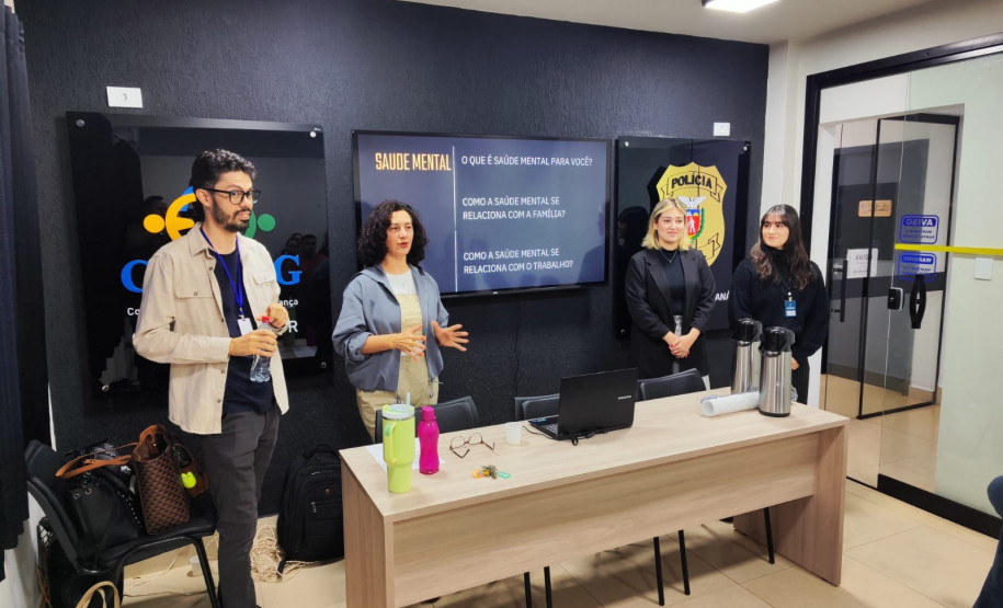 PCPR promove palestra sobre saúde mental em parceria com Centro Universitário Integrado em Campo Mourão
