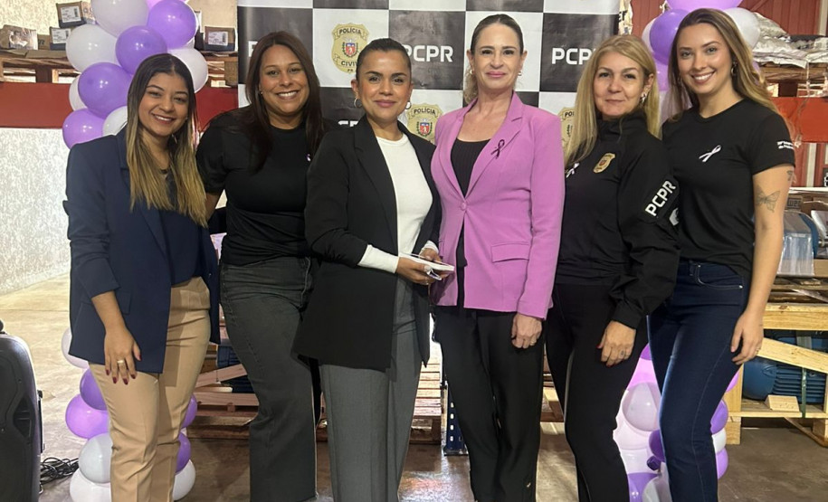 PCPR realiza palestra sobre Agosto Lilás em Rolândia