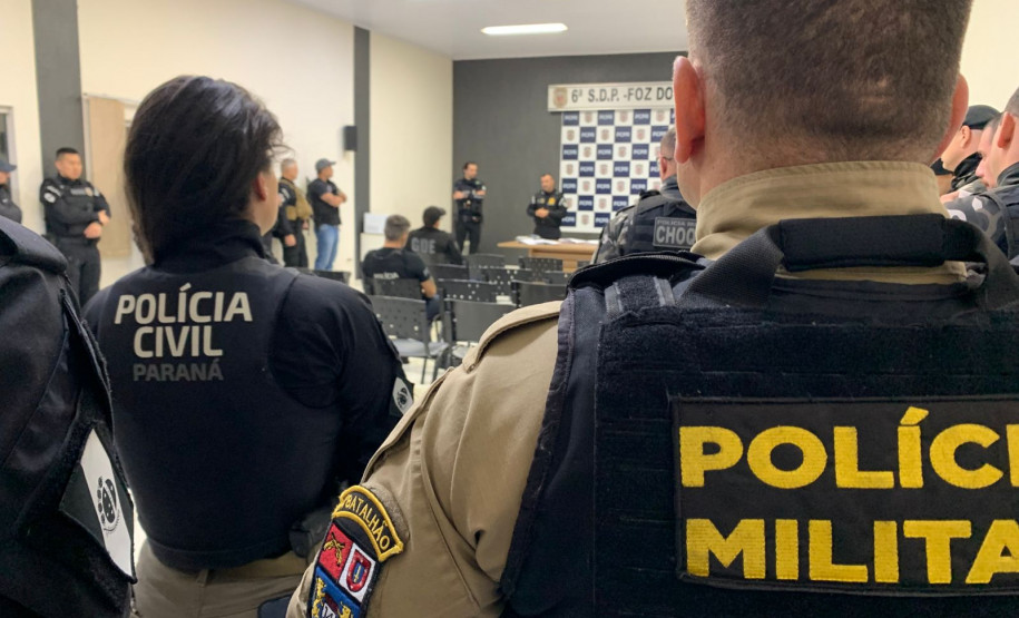 PCPR e PMPR prendem cinco pessoas durante segunda fase de operação em Foz do Iguaçu