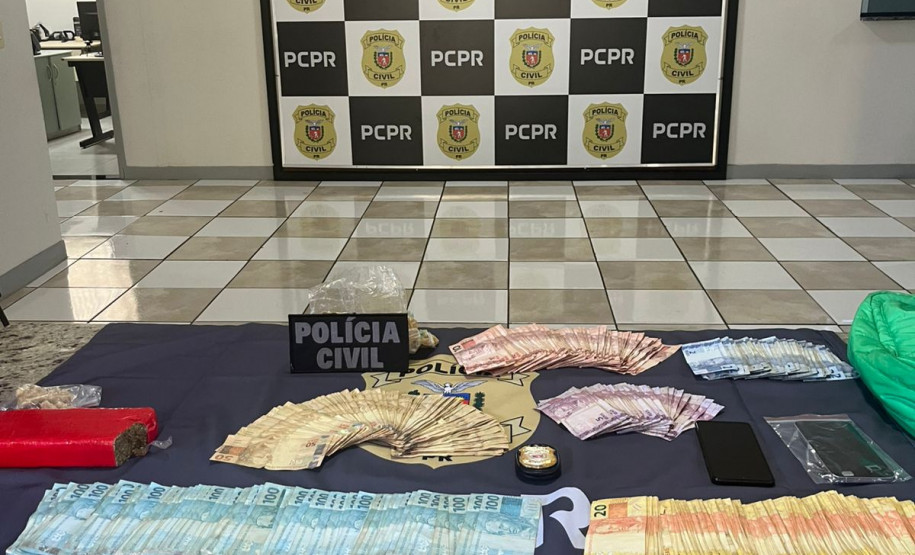 PCPR prende oito pessoas durante ação contra o tráfico de drogas em Apucarana