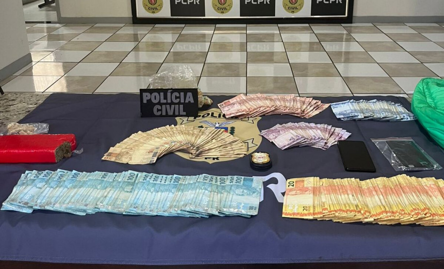 PCPR prende oito pessoas durante ação contra o tráfico de drogas em Apucarana