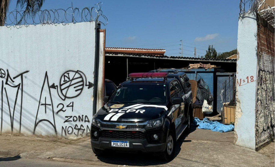 PCPR prende mulher por receptação de fios de telefonia em Curitiba