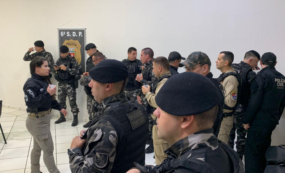 PCPR e PMPR prendem cinco pessoas durante segunda fase de operação em Foz do Iguaçu