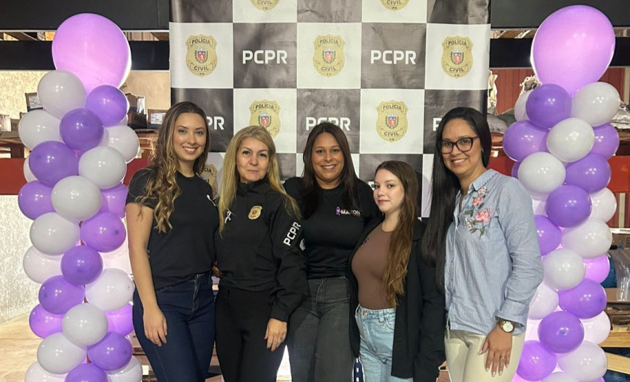 PCPR realiza palestra sobre Agosto Lilás em Rolândia