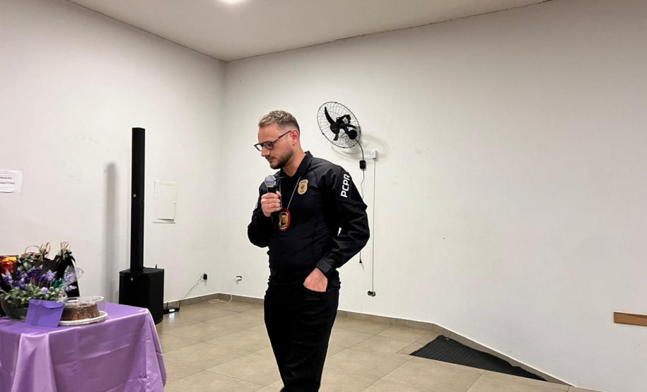 PCPR e PMPR participam de evento em alusão ao Agosto Lilás em Engenheiro Beltrão