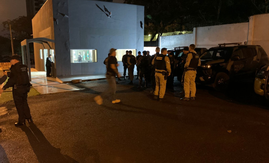 PCPR e PMPR prendem cinco pessoas durante segunda fase de operação em Foz do Iguaçu