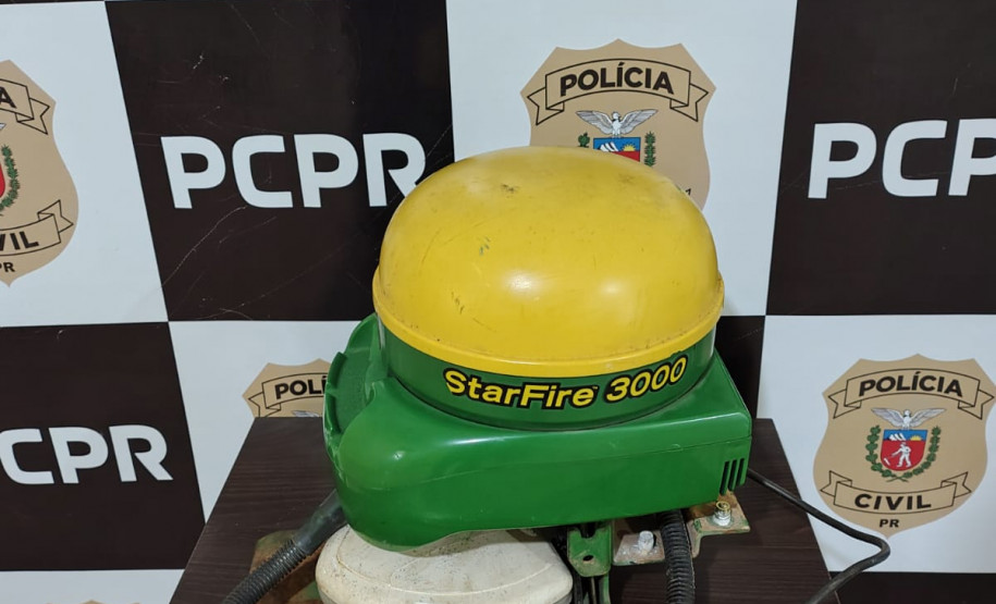 PCPR prende duas pessoas por receptação e recupera equipamento agrícola em Ponta Grossa
