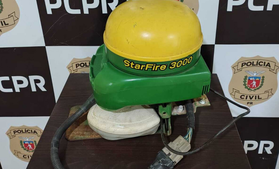 PCPR prende duas pessoas por receptação e recupera equipamento agrícola em Ponta Grossa