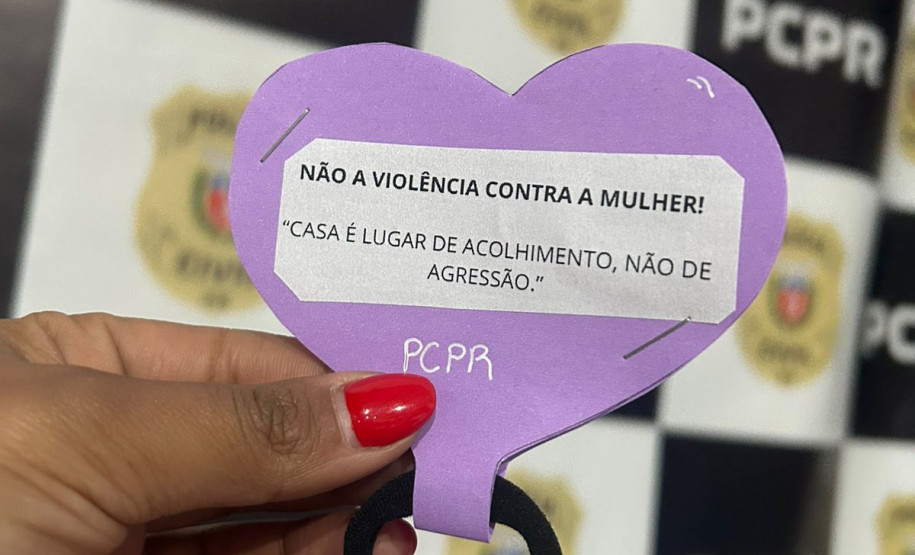 PCPR realiza palestra sobre Agosto Lilás em Rolândia