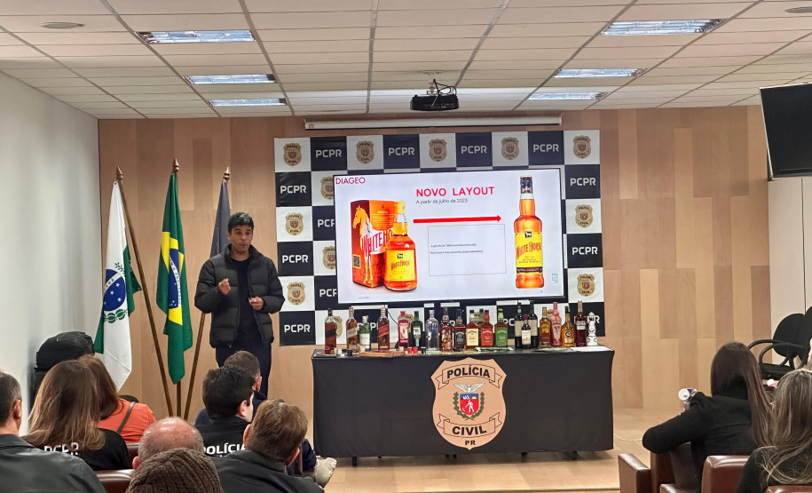 PCPR realiza treinamento em repressão ao mercado ilegal de bebidas alcoólicas em Curitiba