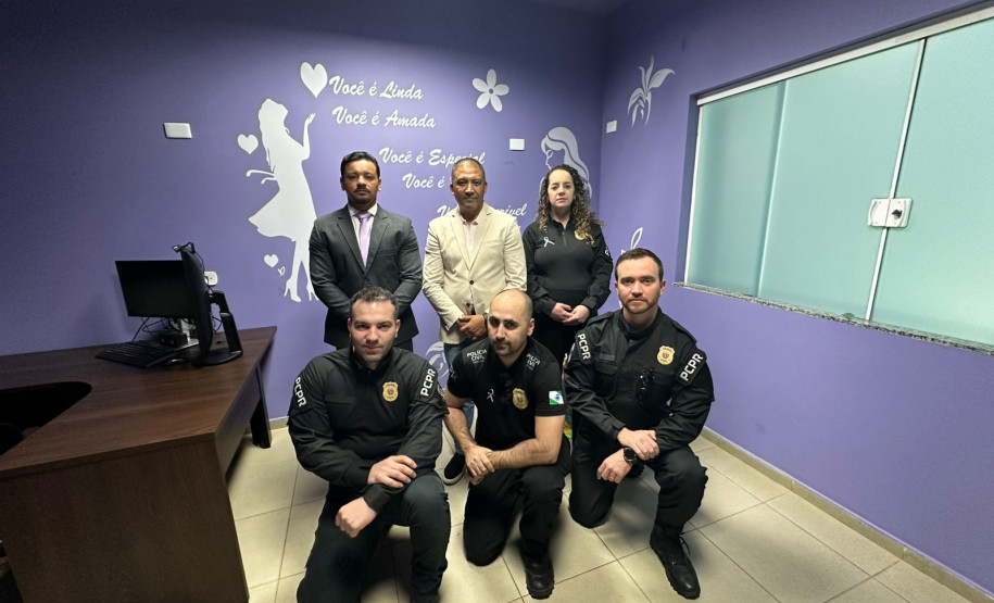 PCPR inaugura Sala Lilás em delegacia de Ortigueira