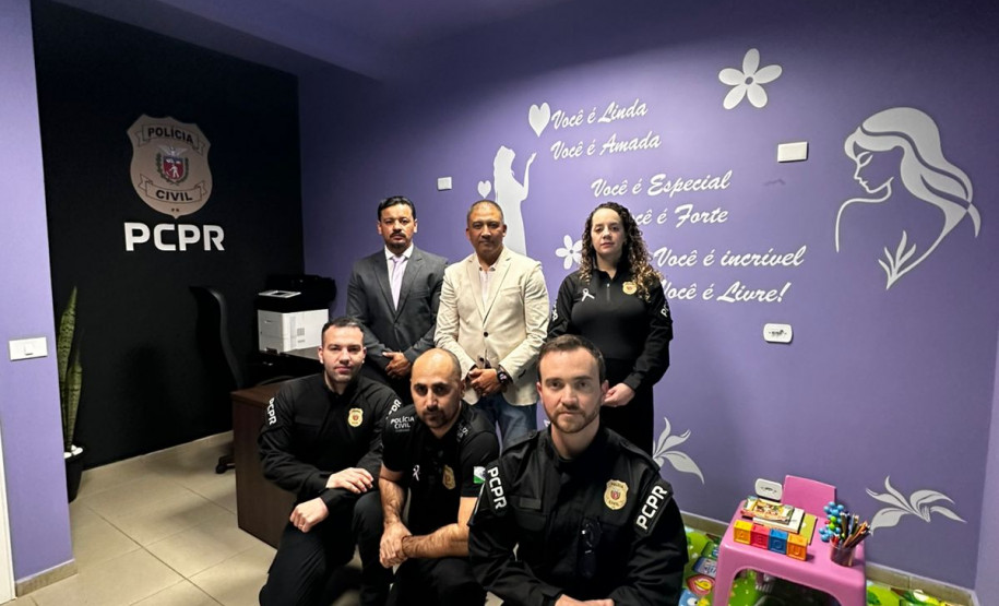 PCPR inaugura Sala Lilás em delegacia de Ortigueira