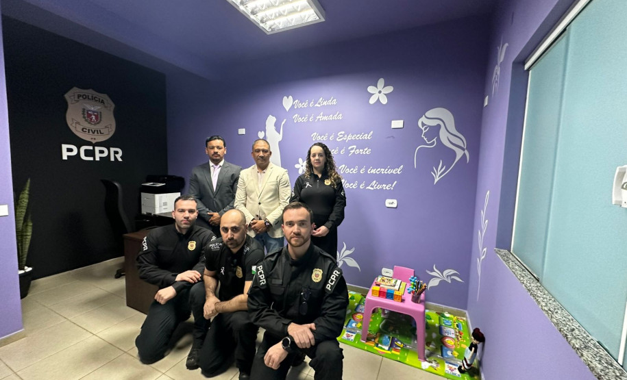 PCPR inaugura Sala Lilás em delegacia de Ortigueira