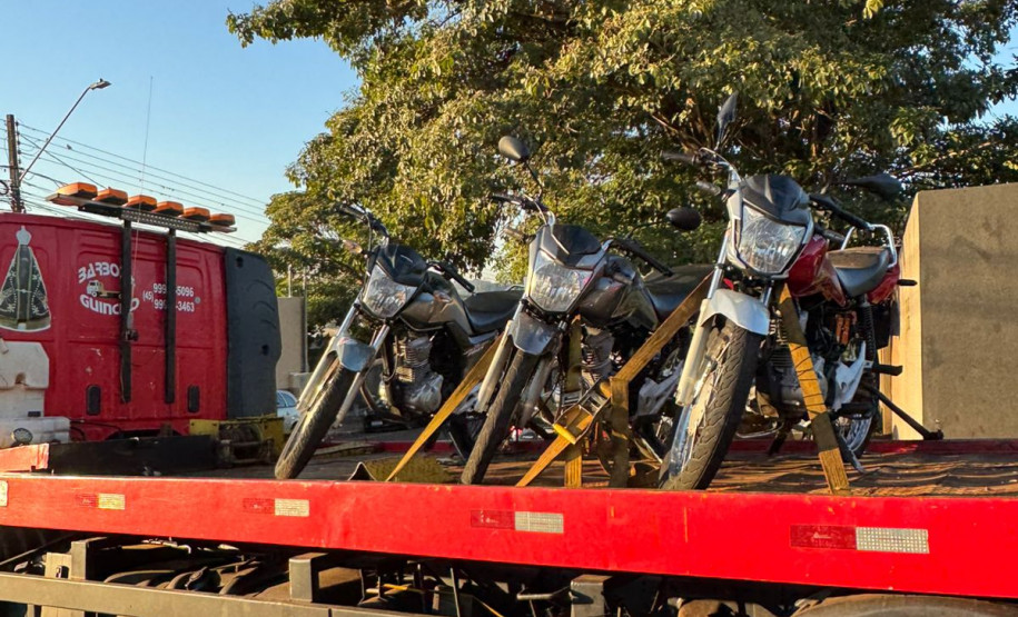 PCPC, PMPR e GM cumprem mandados de busca e apreensão e apreende dez motocicletas em Toledo