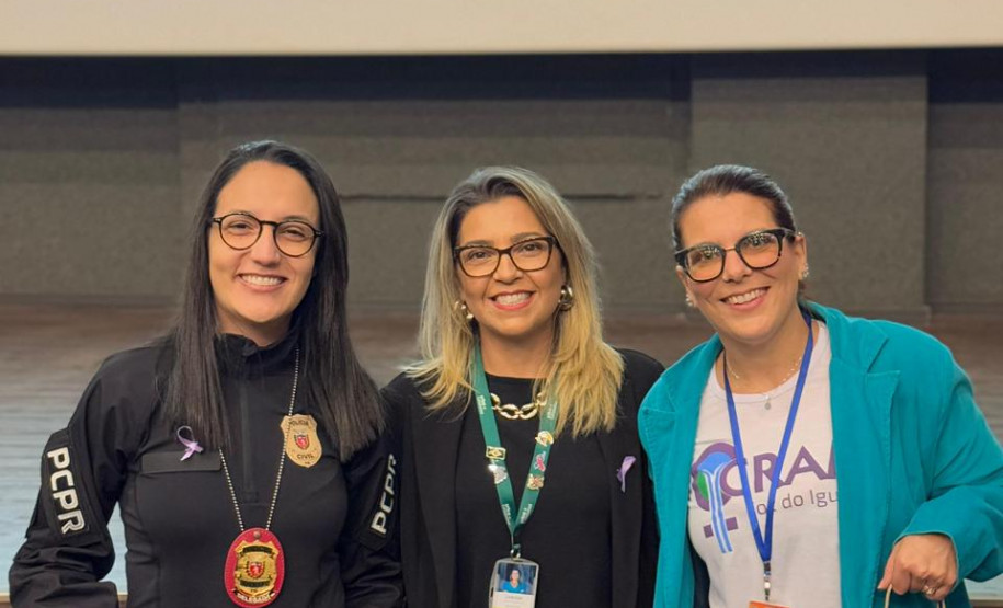 PCPR realiza palestras preventivas sobre violência contra a mulher em alusão ao Agosto Lilás em Foz do Iguaçu