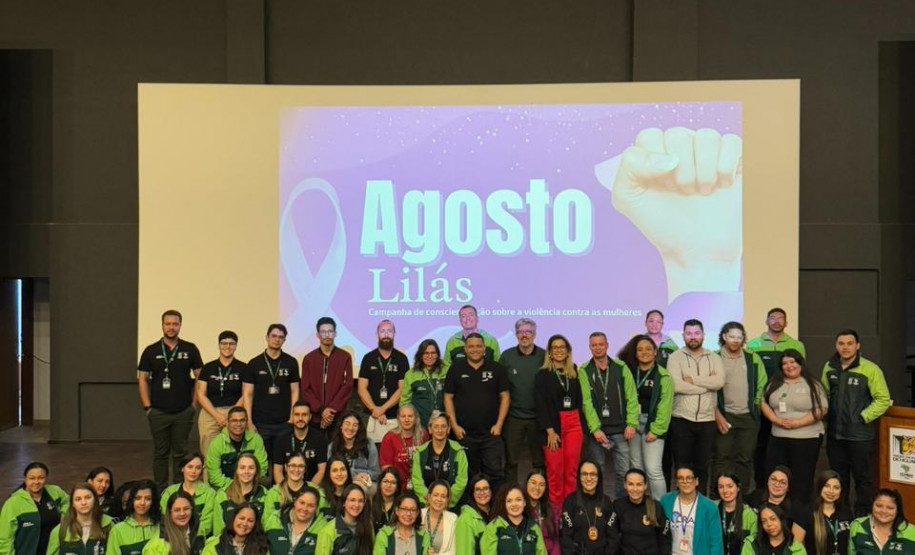 PCPR realiza palestras preventivas sobre violência contra a mulher em alusão ao Agosto Lilás em Foz do Iguaçu