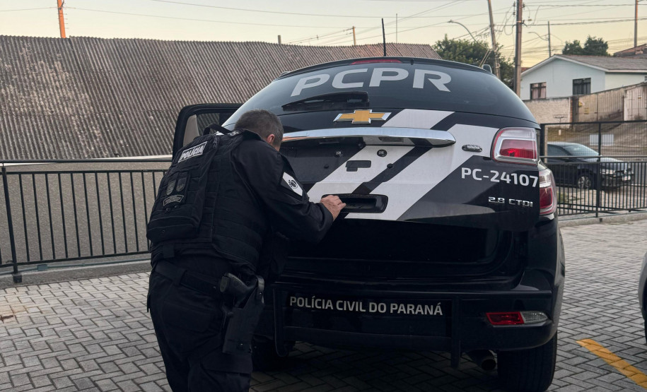 PCPR prende homem que estava com mandado de prisão em aberto em Piraquara