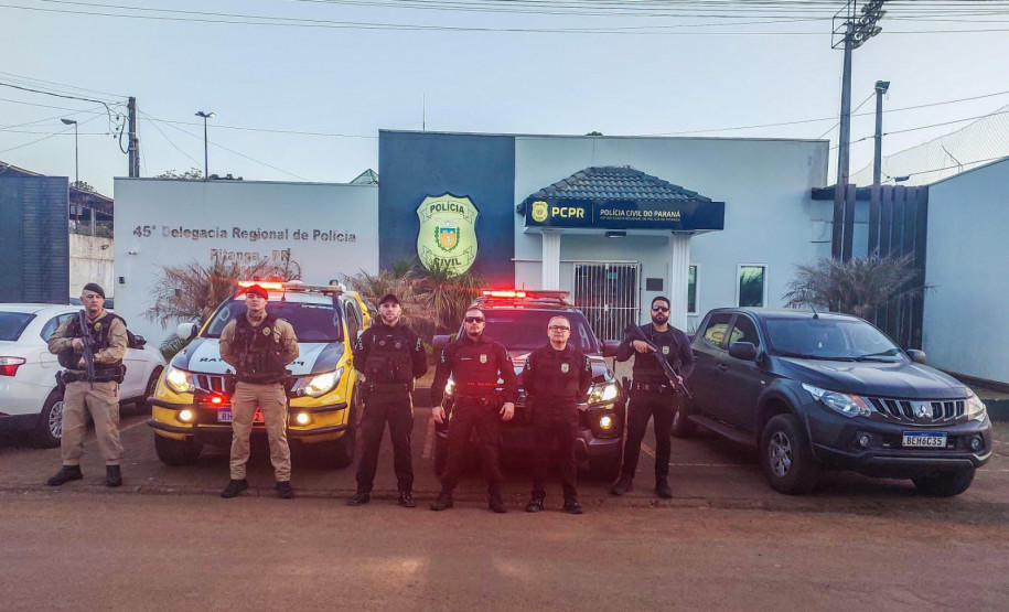 PCPR e PMPR prendem homem em flagrante por tráfico de drogas em Pitanga