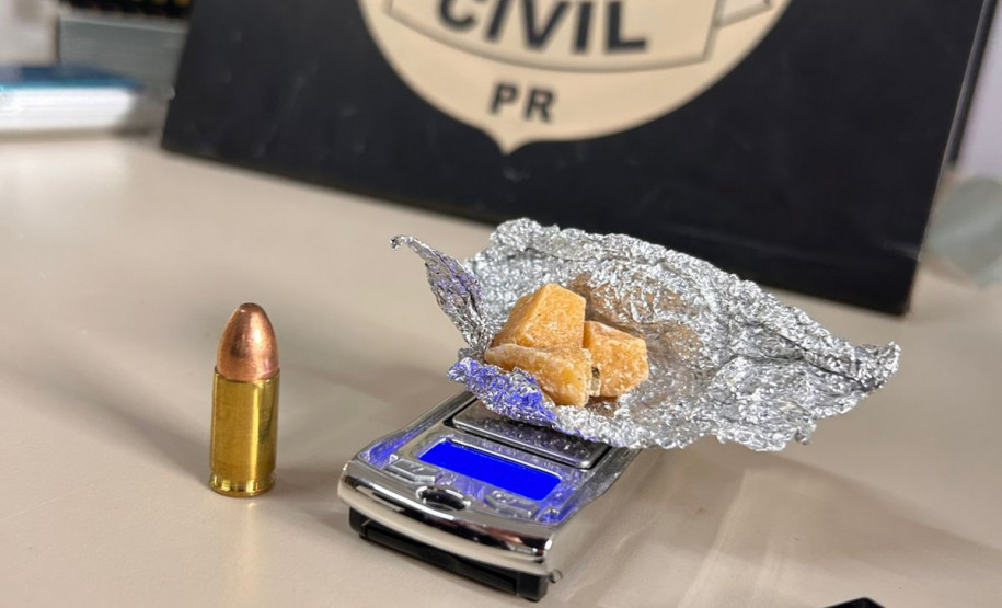 PCPR e GCM prendem duas pessoas em flagrante e apreende entorpecente em Ponta Grossa