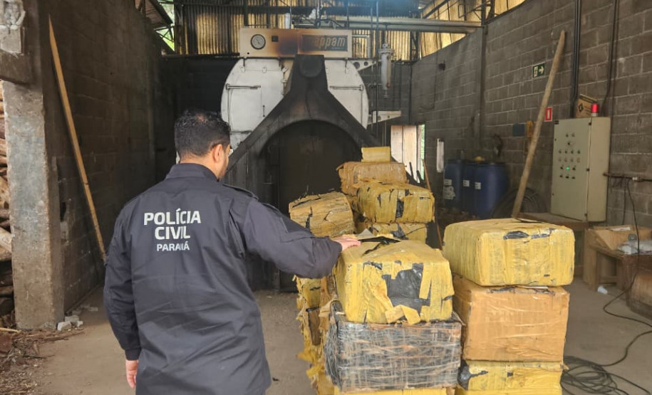 PCPR incinera mais de quatro toneladas de drogas em Campina Grande do Sul