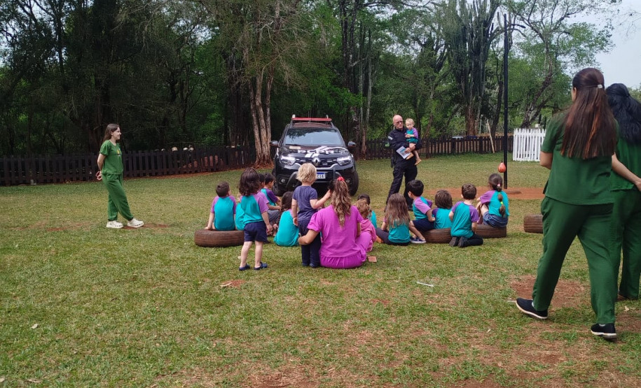 PCPR realiza roda de conversa em Centro de Desenvolvimento Infantil em Campo Mourão