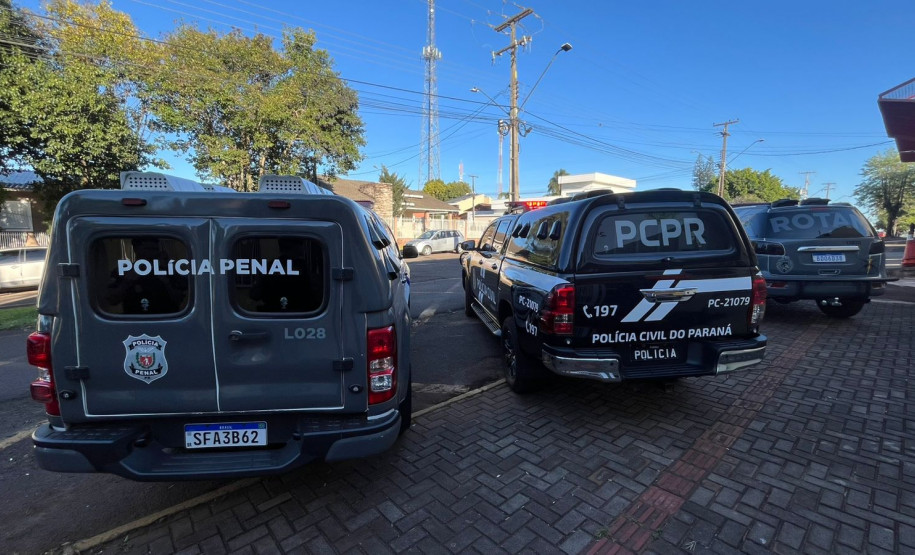 PCPR, PMPR e PPPR prendem quatro pessoas durante operação de saturação em Dois Vizinhos