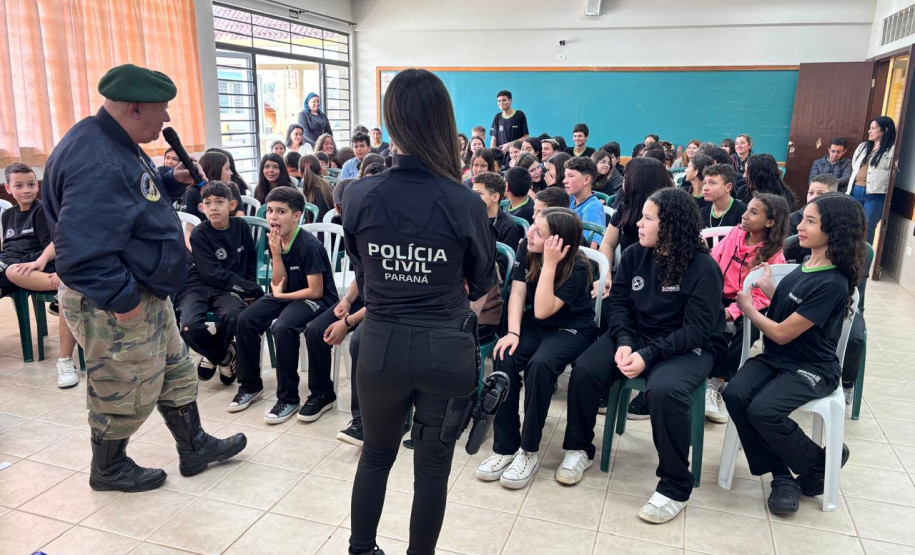 PCPR realiza palestra sobre cyberbullying em Bocaiúva do Sul