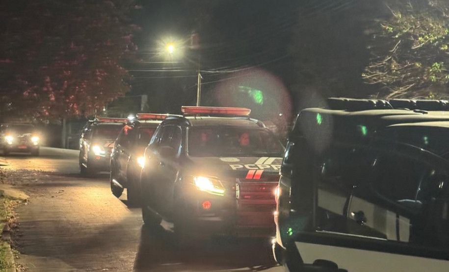 PCPR prende três pessoas durante operação contra o tráfico de drogas em Coronel Vivida