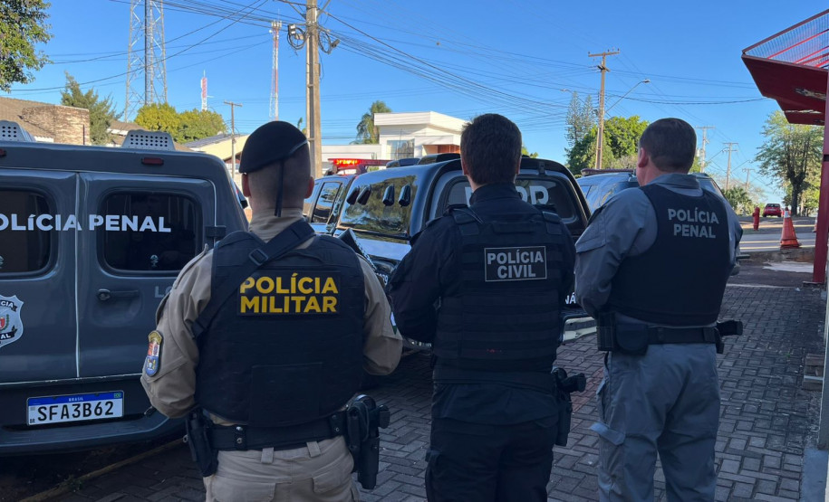 PCPR, PMPR e PPPR prendem quatro pessoas durante operação de saturação em Dois Vizinhos