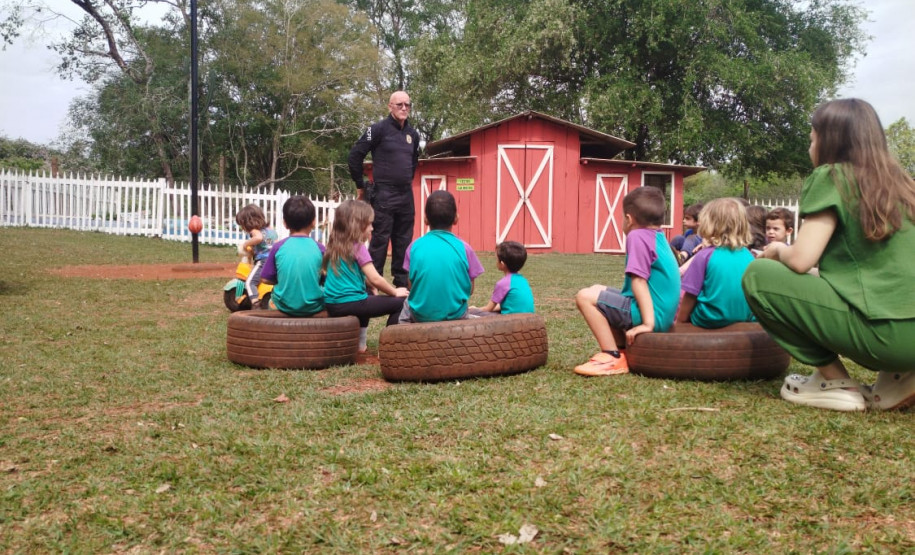 PCPR realiza roda de conversa em Centro de Desenvolvimento Infantil em Campo Mourão