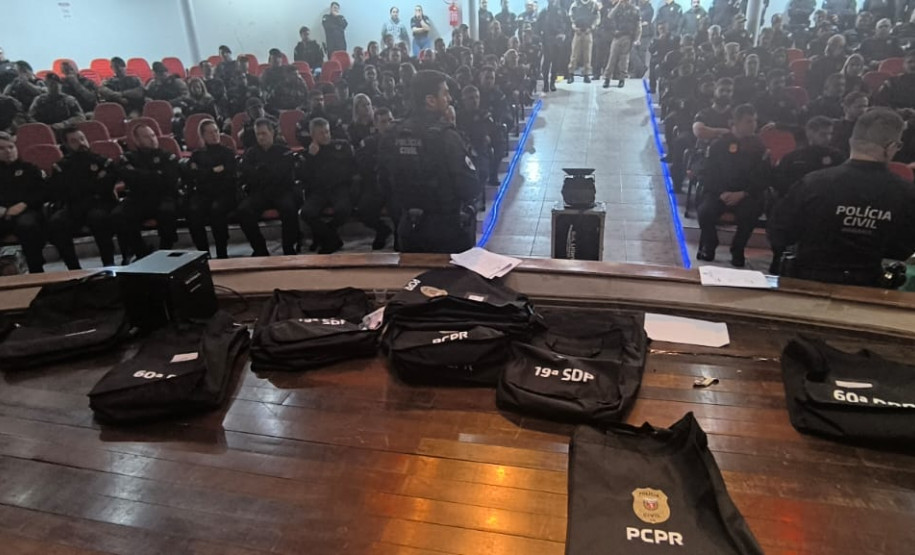 Com o apoio de outras forças, PCPR prende 14 pessoas durante operação deflagrada em Francisco Beltrão