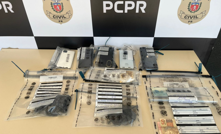 PCPR prende seis pessoas por tráfico de drogas em Mangueirinha