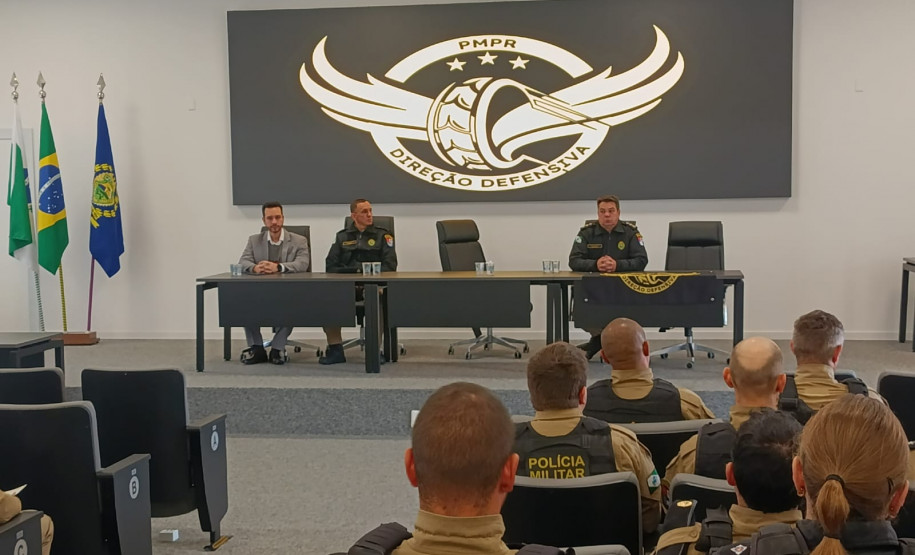 PCPR e PMPR participam de curso de técnicas de direção defensiva policial