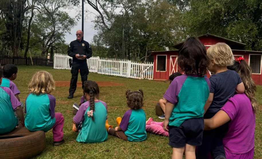 PCPR realiza roda de conversa em Centro de Desenvolvimento Infantil em Campo Mourão