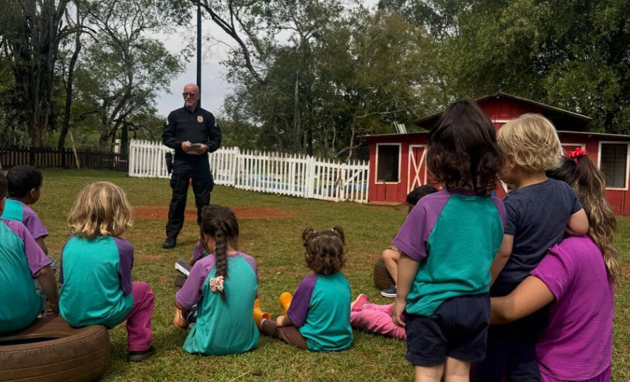 PCPR realiza roda de conversa em Centro de Desenvolvimento Infantil em Campo Mourão