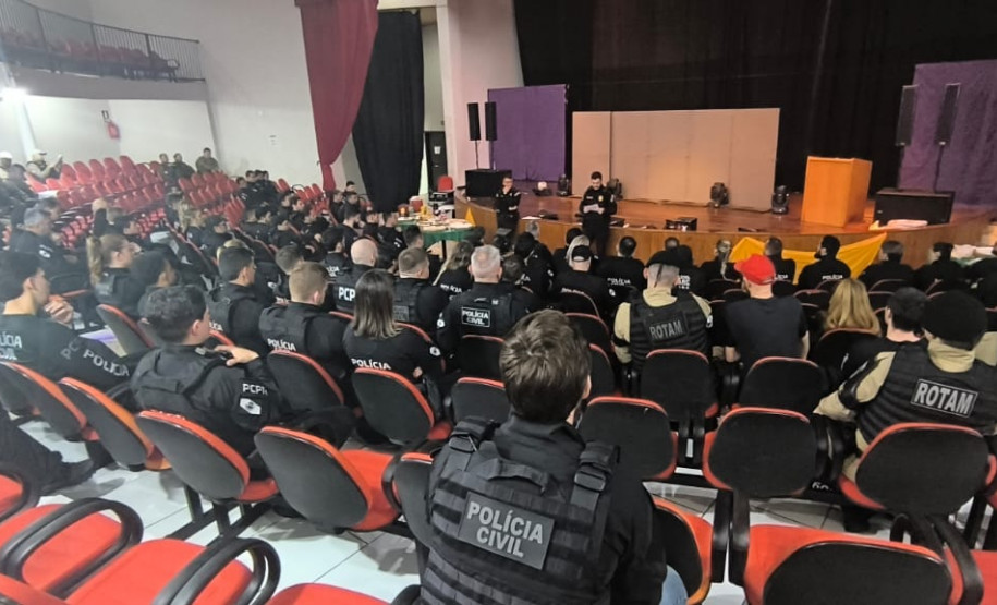 Com o apoio de outras forças, PCPR prende 14 pessoas durante operação deflagrada em Francisco Beltrão