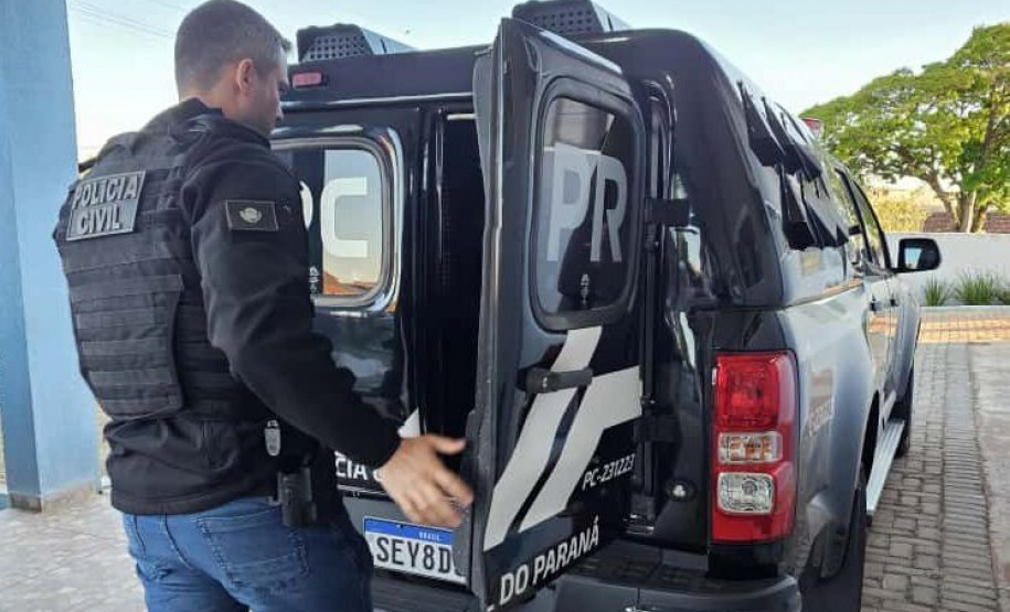 PCPR e PMPR prendem homem suspeito de estupro de vulnerável e violência doméstica em Congonhinhas