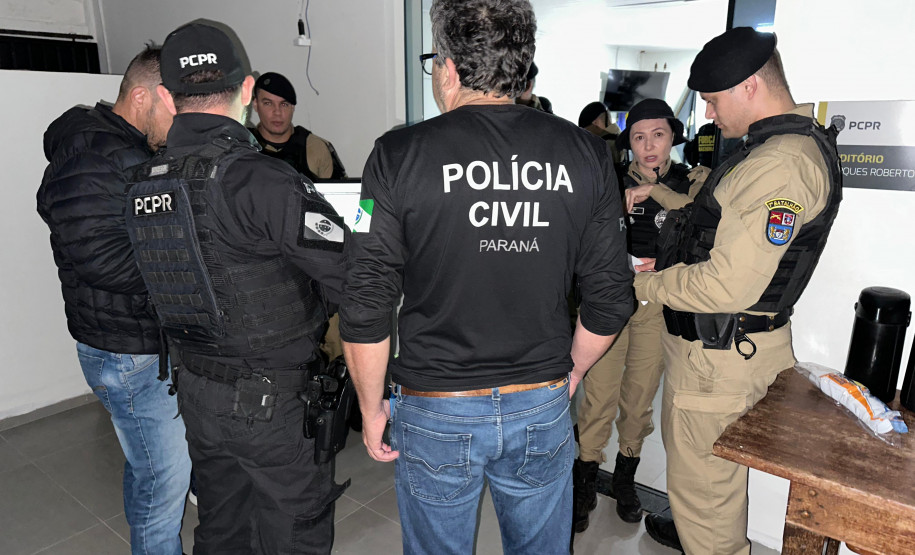 PCPR, PMPR e Força Nacional prendem duas pessoas e apreendem adolscente durante operação em Cruzeiro do Oeste