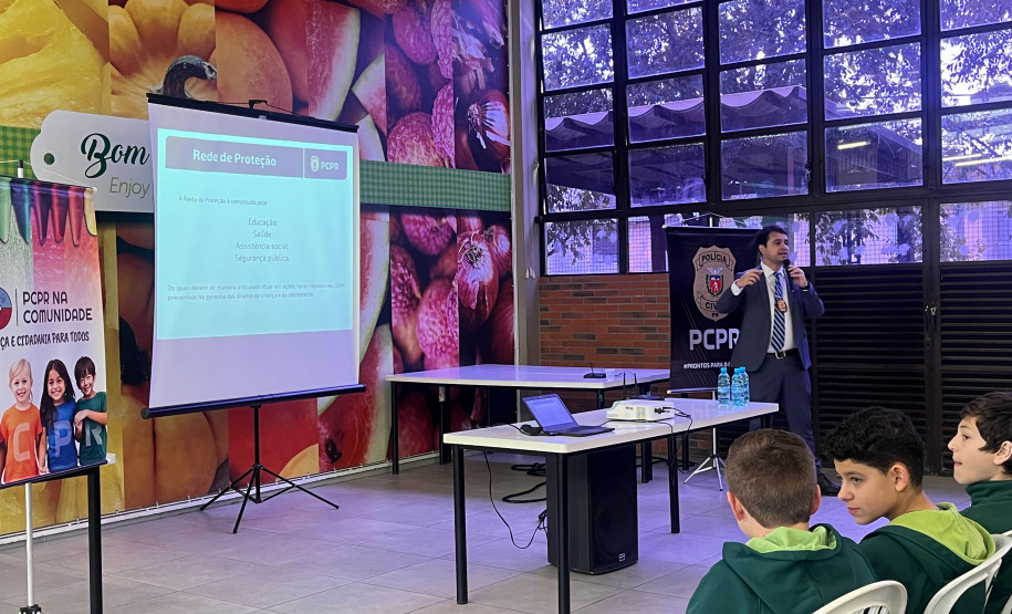 PCPR leva palestra sobre bullying e cyberbullying para escola da Capital