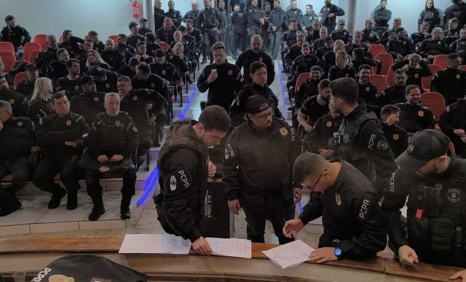 Com o apoio de outras forças, PCPR prende 14 pessoas durante operação deflagrada em Francisco Beltrão