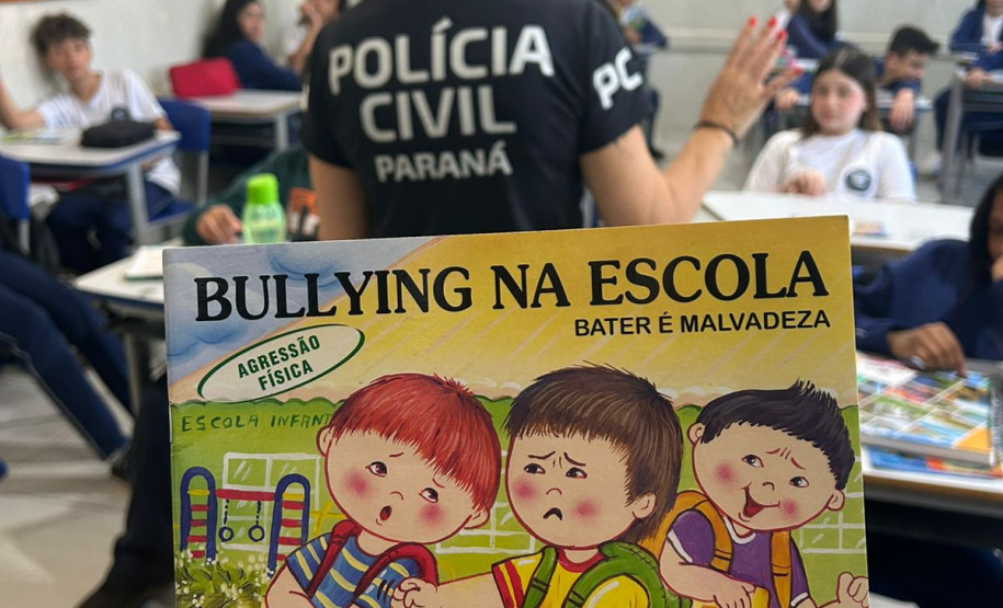 PCPR realiza palestra em alusão ao Setembro Amarelo em Colégio de Rolândia