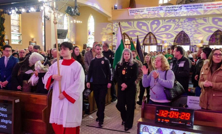 Missa de ação de graças celebra 172 anos da Polícia Civil do Paraná
