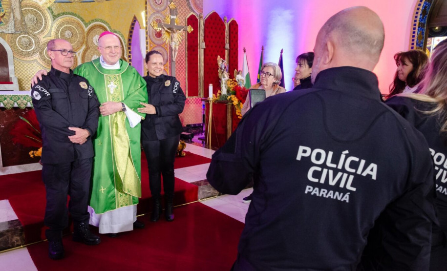 Missa de ação de graças celebra 172 anos da Polícia Civil do Paraná