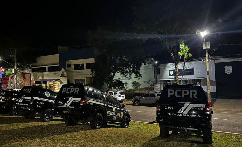 PCPR apreende diversos itens no âmbito da Operação SINERGIA III em Maringá e Sarandi