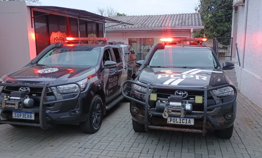 PCPR, PMPR e PCSC prendem três pessoas por série de arrombamentos em cofres no Sudoeste do Estado