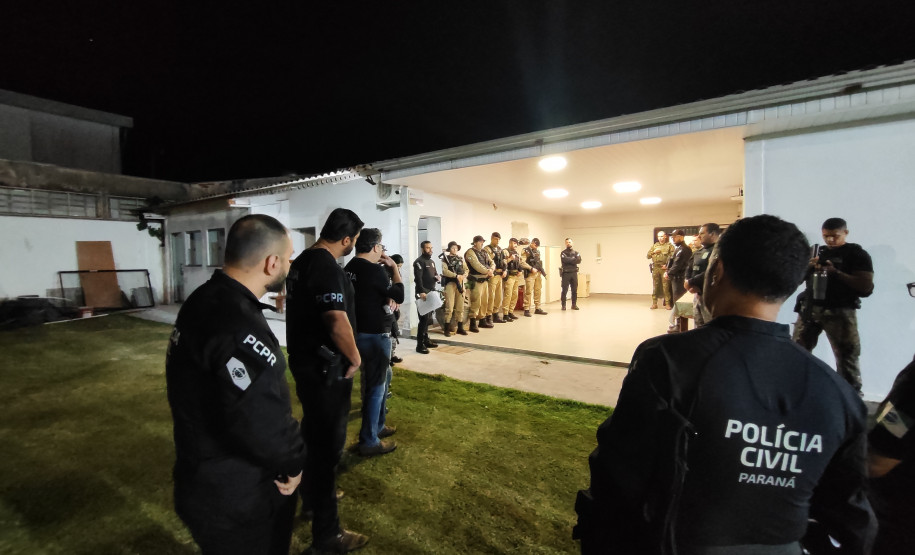 PCPR e PMPR prendem sete pessoas durante operação voltada ao combate de diversos crimes em Mariluz