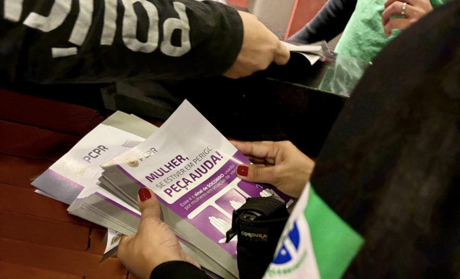 PCPR prende 1,3 mil pessoas durante operação nacional de combate à violência contra a mulher
