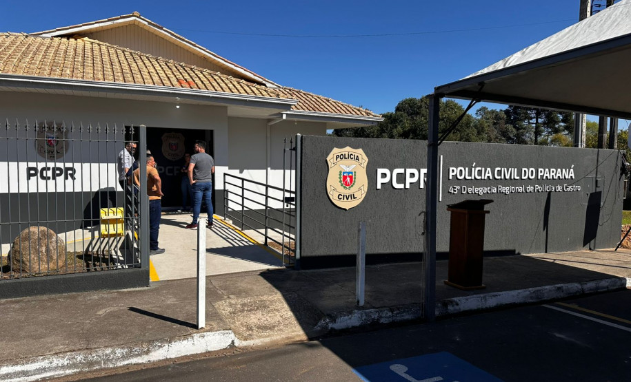 PCPR inaugura nova sede da Delegacia de Castro e aproxima serviço público da população