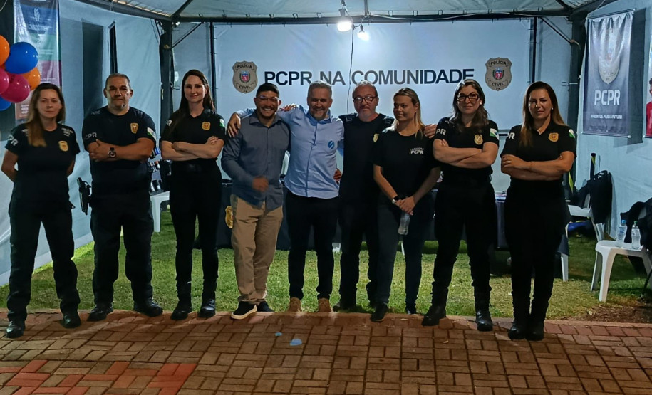 PCPR na Comunidade leva serviços de polícia judiciária à população de Três Barras do Paraná